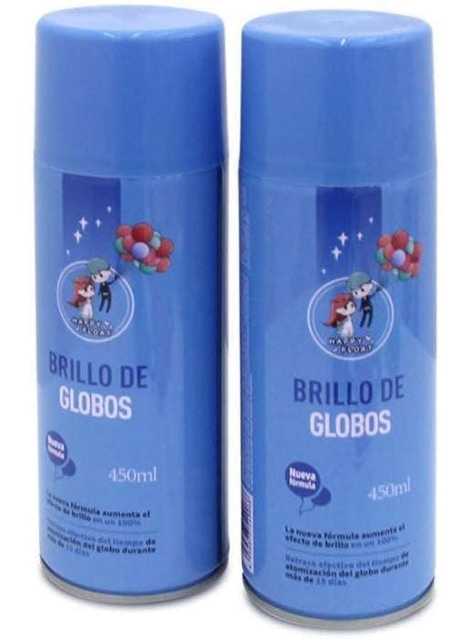تعويم سعيد Balloon Brightener Shine Polisher Spray Keeps Latex Balloons Looking Shiny 450ML, One Size - Image 5
